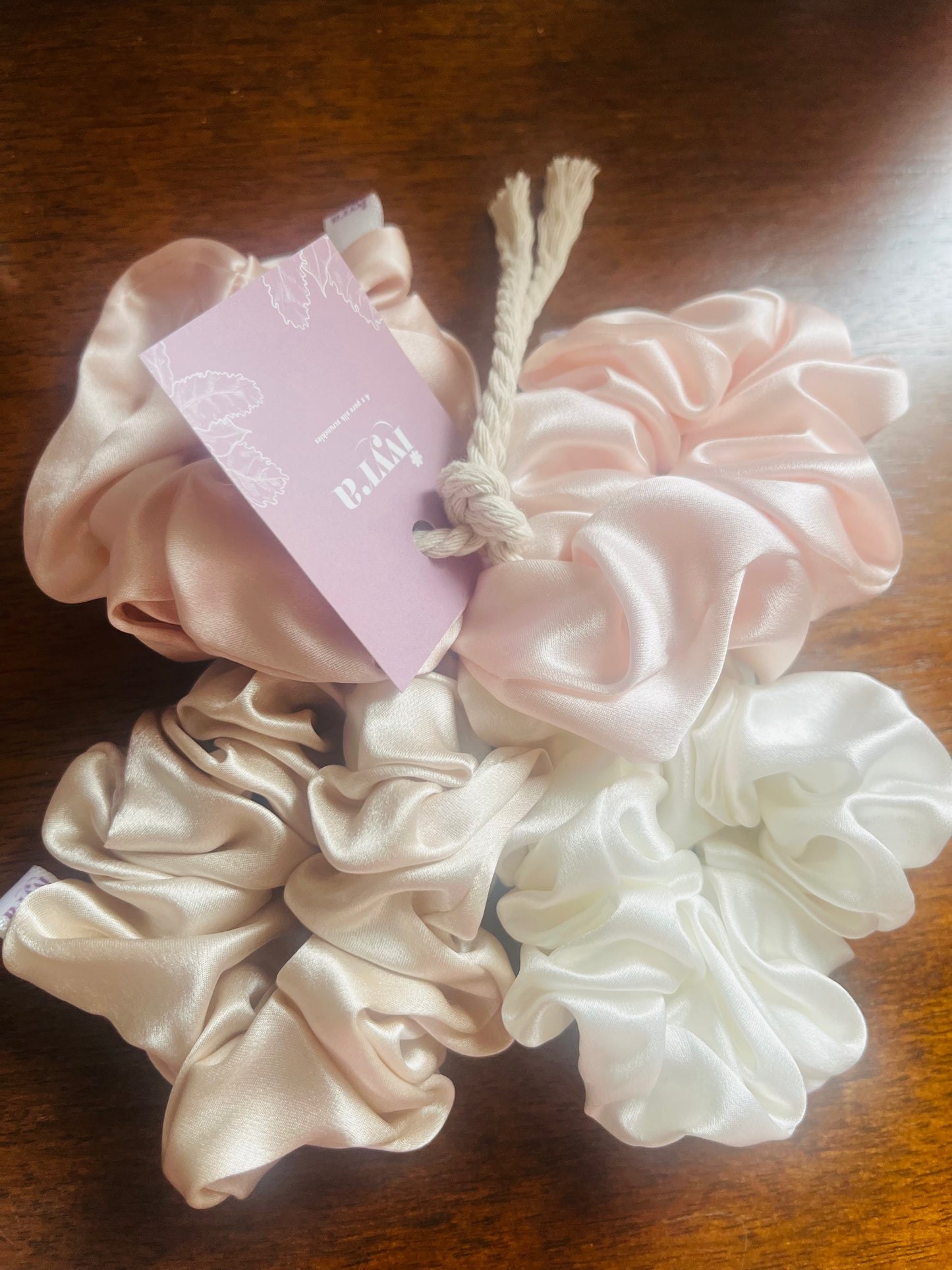 Silk Scrunchie Set
