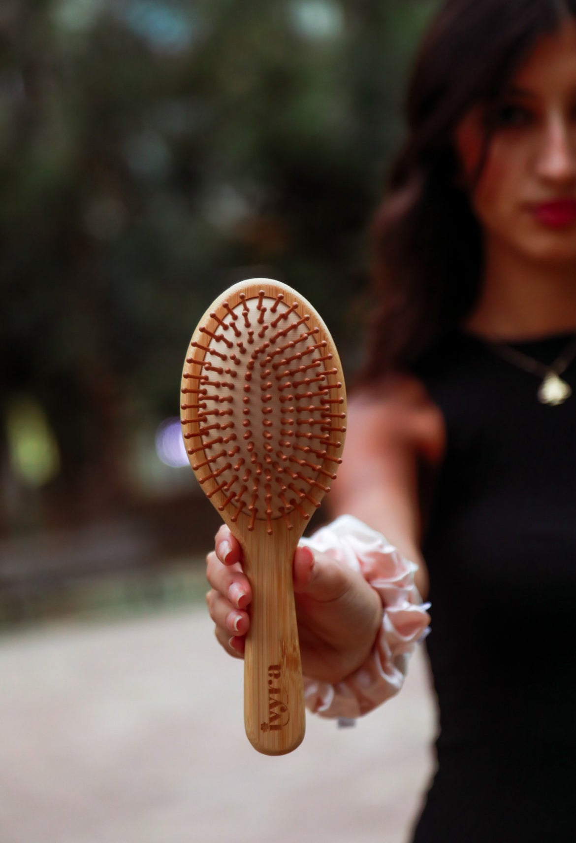 Bamboo Bristle Hair Brush