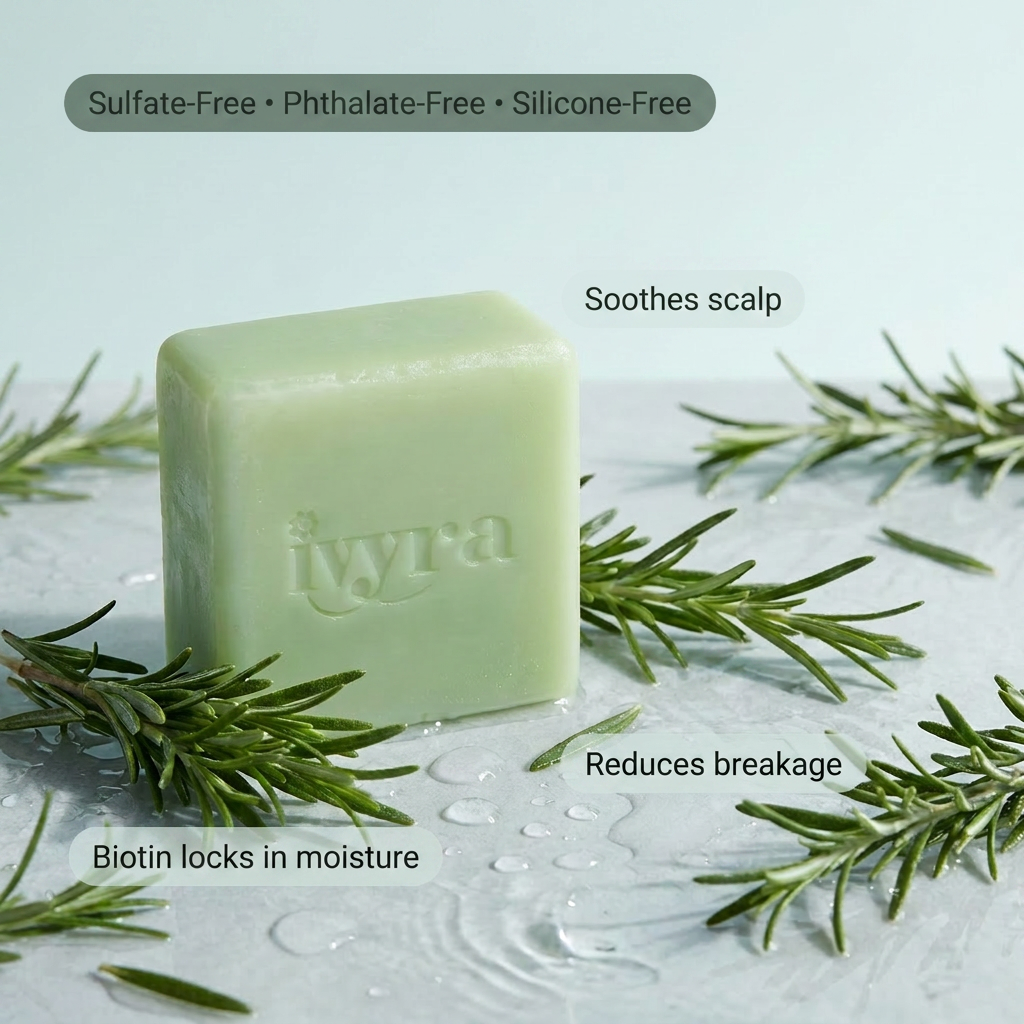 Conditioner Bar Rosemary and Biotin For Thinning Hair