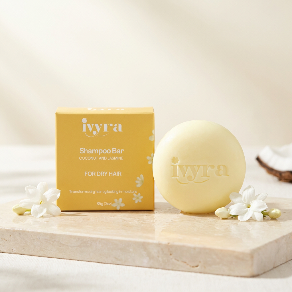 Shampoo Bar Coconut and Jasmine For Dry Hair